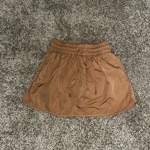 Casual Brown Women's Skorts